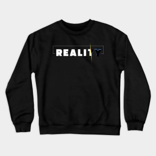 Reality glitch Crewneck Sweatshirt